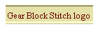 Gear Block Stitch logo